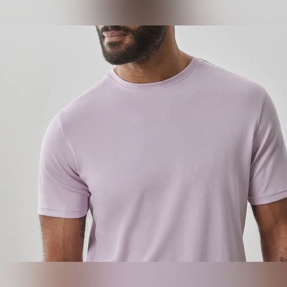 Robert Barakett 1XLT Pink Fog Shortsleev 100% PIMA COTTON Men's T -shirt - Picture 4 of 10